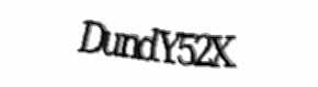 Security check image, please type the characters shown